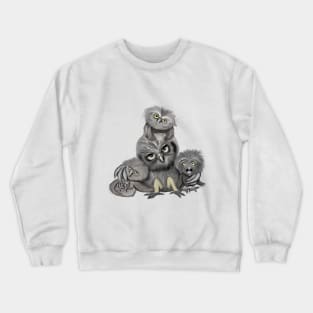 Owl Family Crewneck Sweatshirt